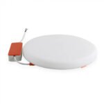 9W LED panelė, keičiamo montavimo skersmens, 810lm, 4000K, su maitinimo šaltiniu