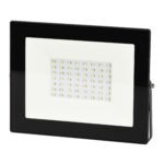 50W LED prožektorius TIGA, SMD, 4000K (natūraliai balta), 4000lm, IP65, juodu korpusu