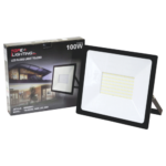 100W LED prožektorius TOLEDO, SMD, 4000K (natūraliai balta), 8954lm, IP65, juodu korpusu - Image 4