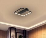 40W LED paviršinis šviestuvas, montuojamas prie lubų „CENTAURI“, su valdymo pulteliu, juodas - Image 2