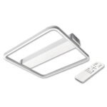 40W LED paviršinis šviestuvas, montuojamas prie lubų „CENTAURI“, su valdymo pulteliu, baltas