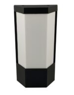 Sieninis lauko šviestuvas DIEGO, 1x E27, IP54, juodos spalvos - Image 2