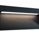 Sieninis lauko šviestuvas SANTIAGO 6W,4000K (natūraliai balta), IP54, antracito spalvos