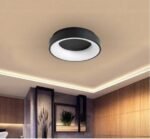 54W LED paviršinis šviestuvas, montuojamas prie lubų „NOVA“, su valdymo pulteliu, juodas - Image 4