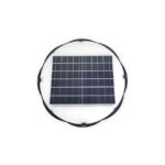 150W gatvės šviestuvas su mikrobangų jutikliu ir saulės kolektoriumi SUN12 - Image 3