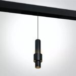 7W LED magnetinis pakabinamas šviestuvas  su OSRAM diodais, 3000k (šiltai balta), 48V, Ø 50 x 300 mm