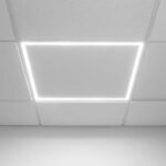 40W LED panelė VISIONAL ONE+, VISONAL, PHILIPS diodai 595x595mm, 4800lm, 4000K, IP20/IP44