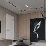 6W LED magnetinis šviestuvas GRILLE LIGHT su OSRAM diodais, 3000k (šiltai balta), 48V - Image 4