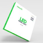 27W LED panelė VISONAL, 595x595mm, 4150 lm, 4000K, IP44, IK07, 3 metų garantija